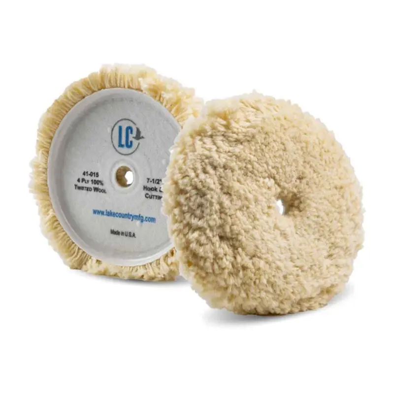 Markenware Lake Country X.1" Ungedämpftes Twisted Wool-Pad 180mm