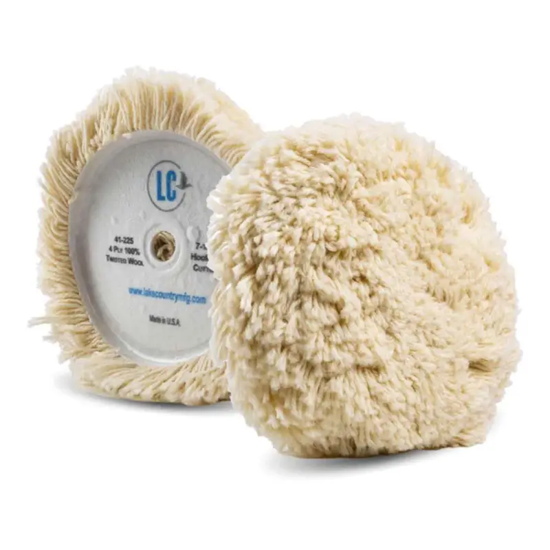 Lake Country X.2" Ungedämpftes Twisted Wool-Pad 180mm Knallerangebot