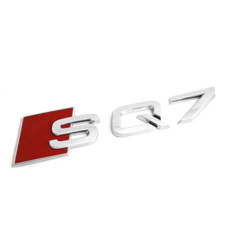 Audi SQ7 4M Schriftzug hinten / seitlich Original Karosserie Emblem chrom Markenware