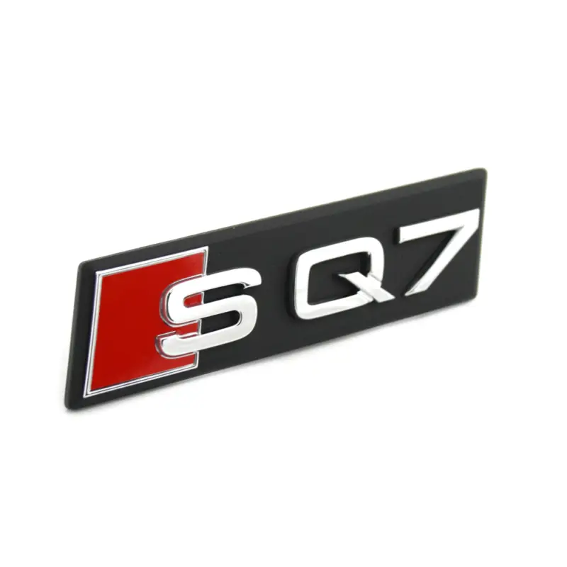 Audi SQ7 4M Schriftzug vorn Original Logo Frontgrill Kühlergrill Emblem chrom Top-Seller