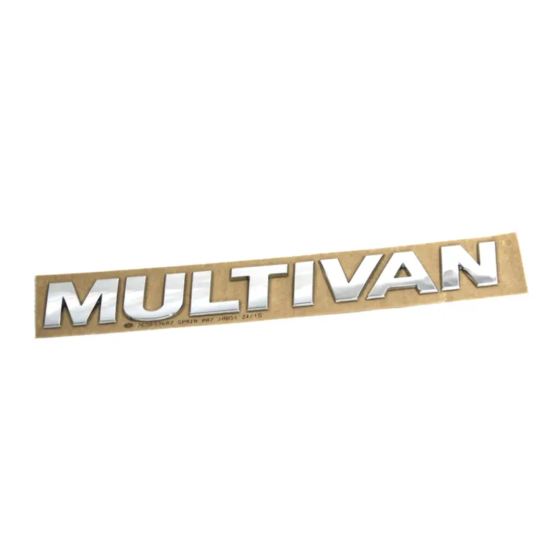 Bestpreis VW T5 / T6 Multivan Schriftzug hinten Original Emblem Chrom Heckklappe