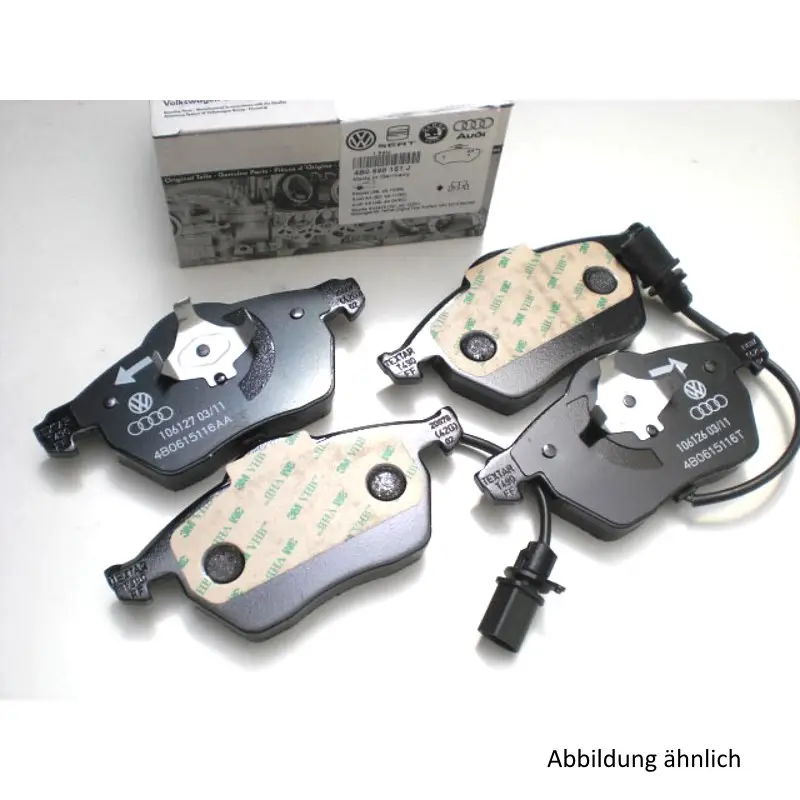 Original Audi Bremsbeläge Vorderachse Bremsen 1LX Beläge 4B0698151S Neue Ware