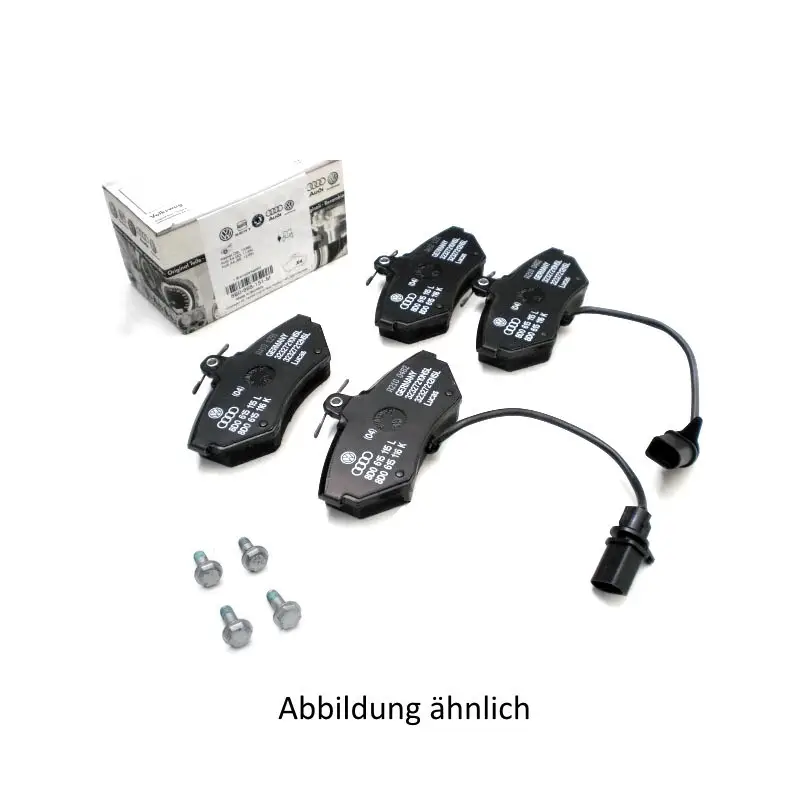 Sichere Zahlung Original Audi Bremsbeläge Vorderachse Bremsen 1LX Beläge 4B0698151AE