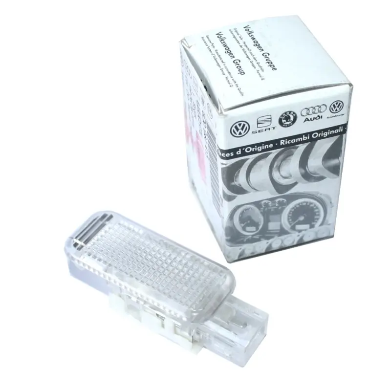 Sofort Bestellen Original Audi Türwarnleuchte Reflektor Rückstrahler weiss beleuchtet 8D0947415 Seitenleuchte Türen