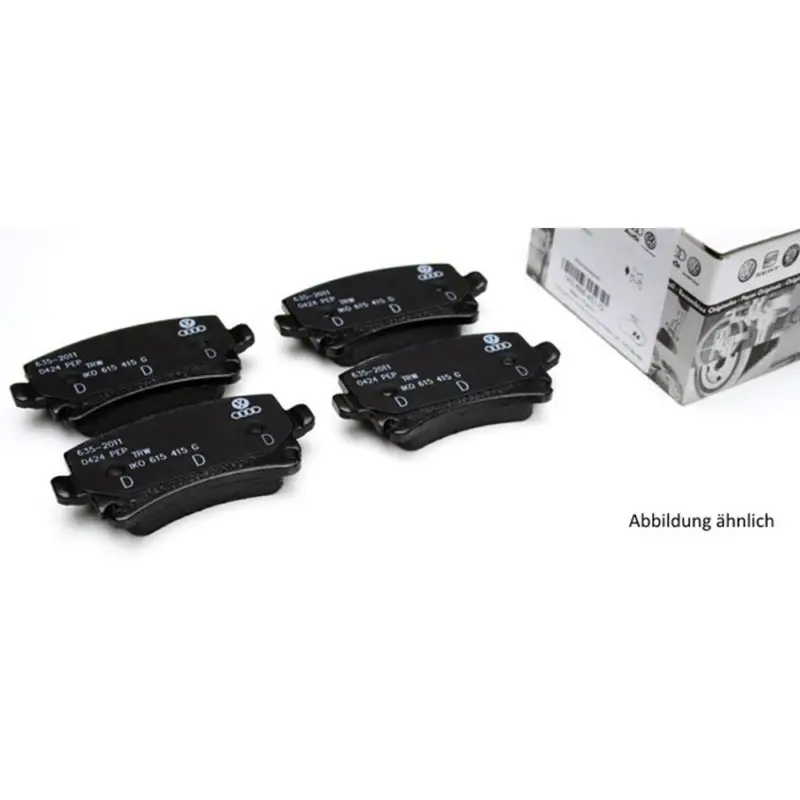 Expressversand Original Audi A6 Bremsbeläge Hinterachse 2EL Bremsen Beläge 4F0698451N