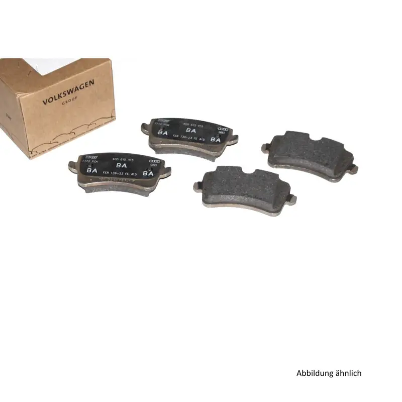 Garantierte Lieferung Original Audi Bremsbeläge hinten Bremsen Beläge 4G0698451Q