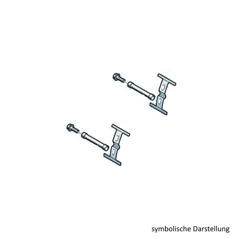 Direktkauf Befestigungsteile Bremsbeläge vorn Original Audi VW Bremsen Beläge 7L0698269A