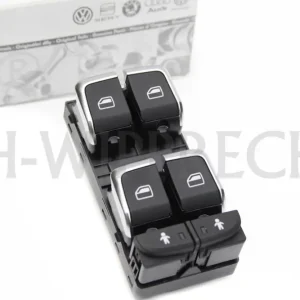 Fensterheberschalter Chrom Original Audi A6 A7 Q3 Tuning Applikation Jetzt Bestellen