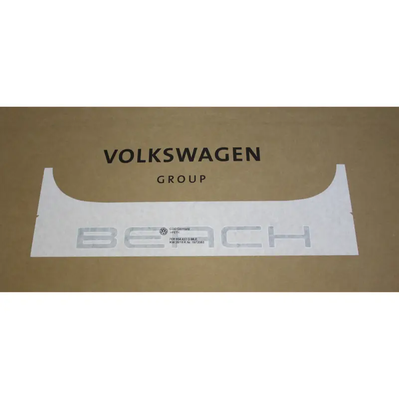 Original VW BEACH Folienschriftzug T5/T6 California Schriftzug Folierung Begrenztes Angebot