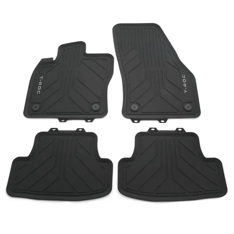 Allwettermatten Gummi Fußmatten Original VW T-Roc Cabrio 4x Gummimatten 2GC06150082V Markenware