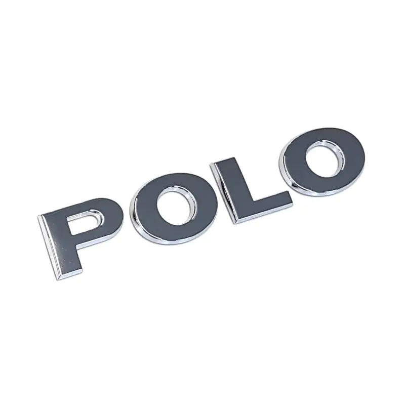 Original VW Polo 6 (2G) Schriftzug Emblem Logo chrom glänzend Sichere Zahlung