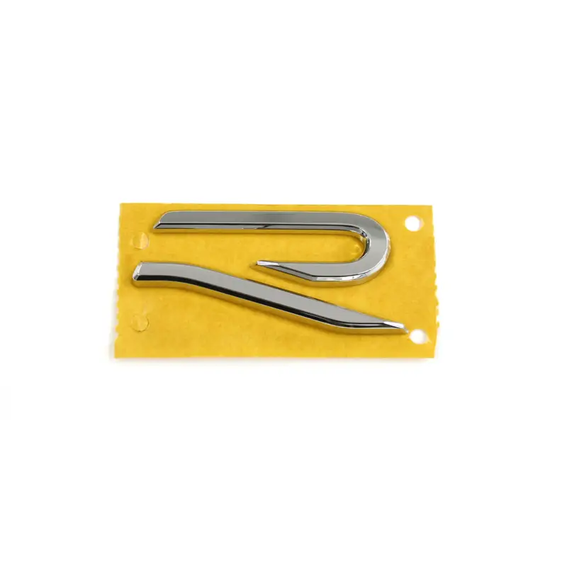 Original VW R Schriftzug Heckklappe Emblem Tuning Sport Logo Aufkleber Design chromglanz Top-Seller