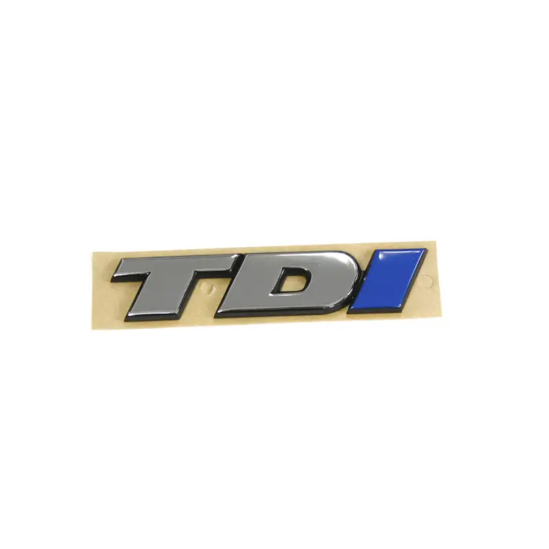 Original VW T4 TDI Schriftzug hinten Heckklappe Emblem Logo chrom/blau Jetzt Bestellen