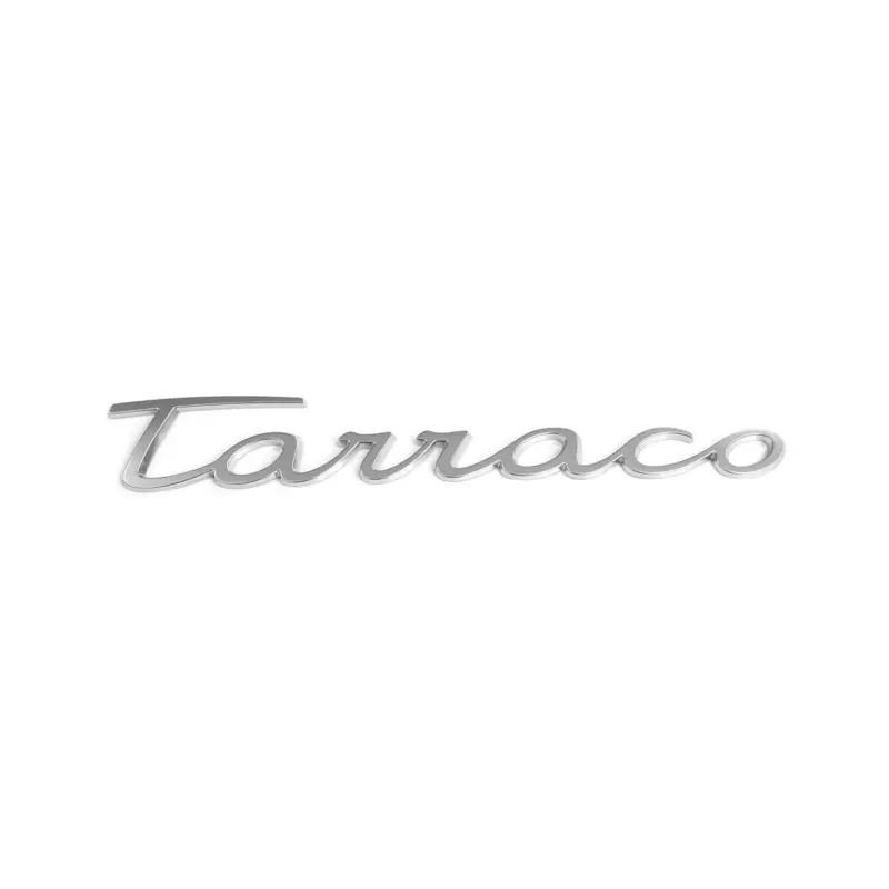Original Seat Tarraco Schriftzug hinten Heckklappe Facelift Emblem Logo Zeichen alu standard Markenprodukt