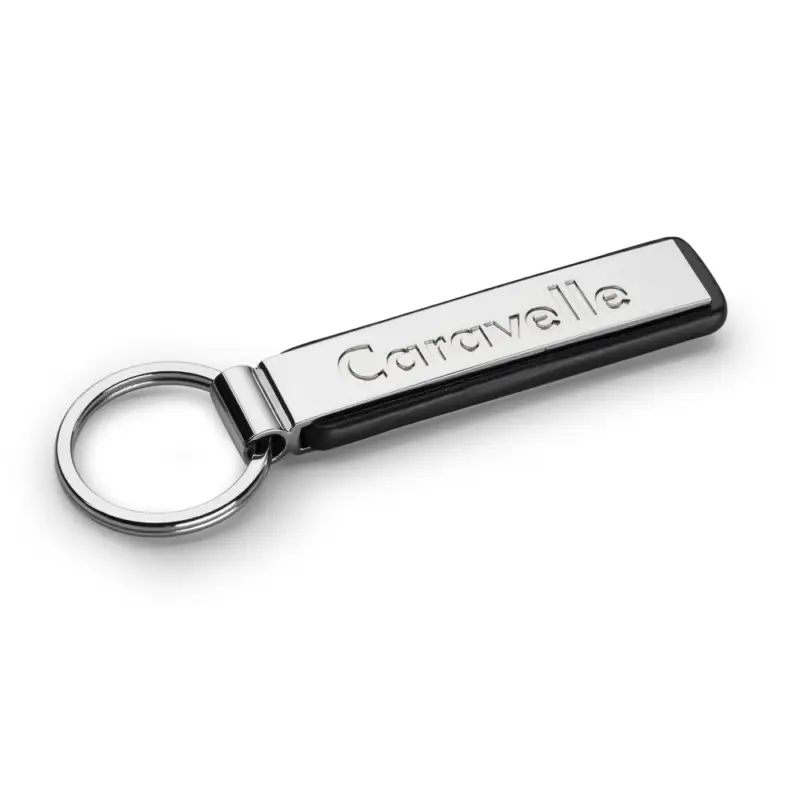 Original VW Schlüsselanhänger Caravelle Keyring Metall Anhänger silber Sofort Bestellen