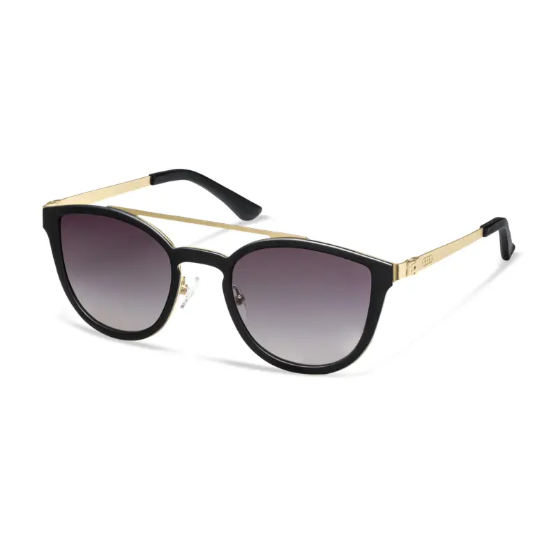 Original Audi Sport Sonnenbrille Damen schwarz/gold 3112000200 Knallerangebot