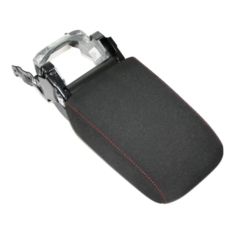 Markenware Original VW Golf 7 (5G) Mittelarmlehne GTI Armlehne Stoff Mittelkonsole schwarz/rot 5G0864207FBDL