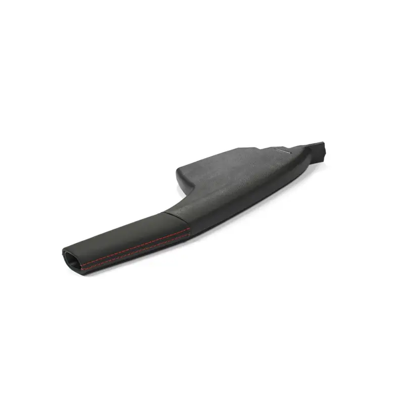 Original VW Polo 5 GTI Handbremshebelgriff Leder Tuning Verkleidung schwarz rot Preiswert