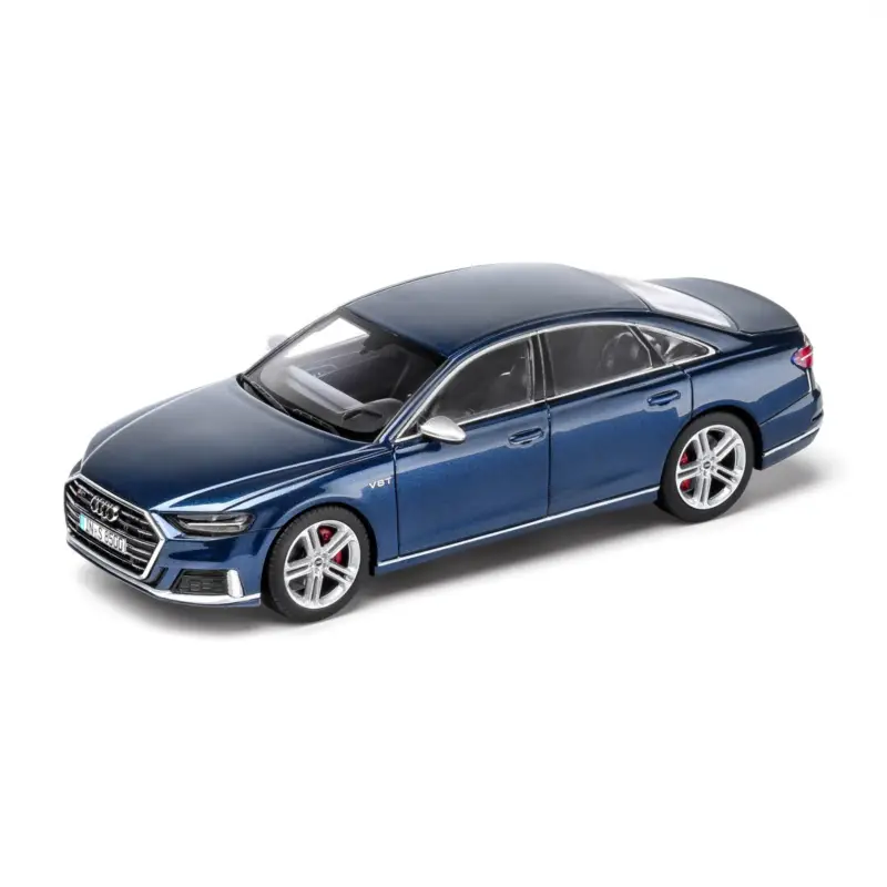 Sonderangebot Original Audi Sport Modellauto 1:43 Miniatur S8 Limousine blau 5011818131