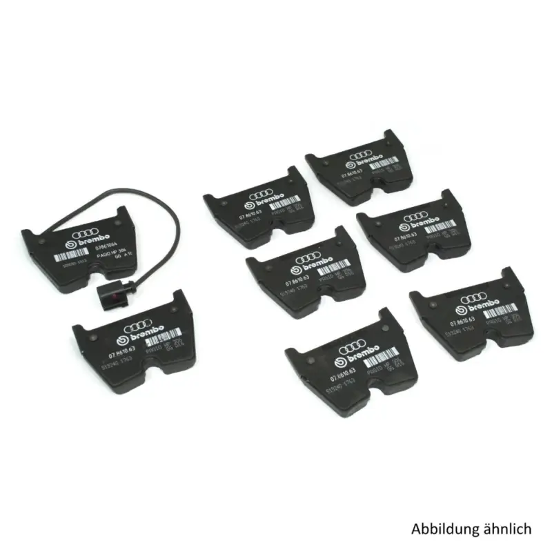 Original Audi Bremsbeläge Vorderachse Bremsen vorn Beläge Scheibenbremsen 8V0698151M Sofort Bestellen