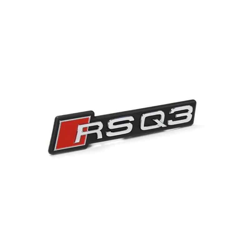 Neu Original Audi RSQ3 (F3) Schriftzug Kühlergrill Emblem Tuning Logo chrom