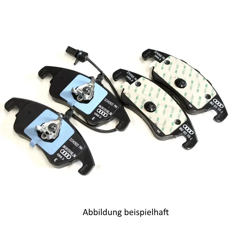 Preisreduziert Bremsbeläge Original Audi Scheibenbremse Bremsen Vorderachse Beläge 8W0698151AF