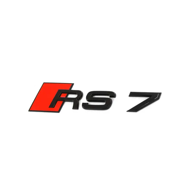 Original Audi RS7 Schriftzug Tuning Emblem Exclusive Black Edition Logo Saisonangebot