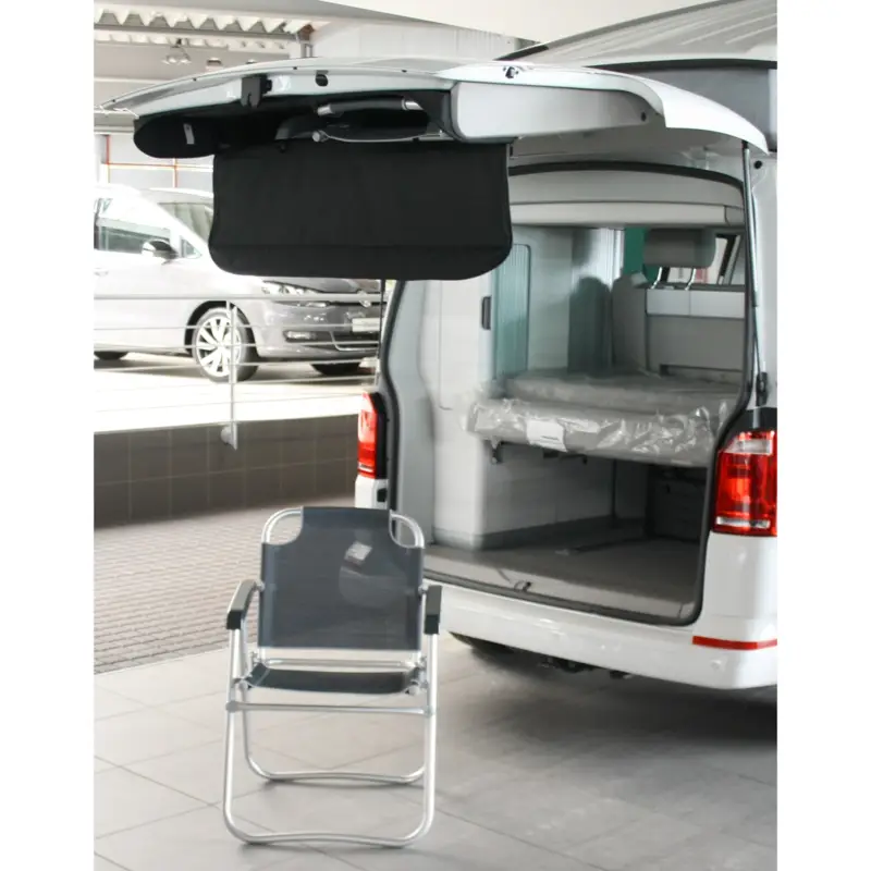 Sale Original VW T6 Camper Heckklappenverkleidung Nachrüstung Klappsitz Heckklappe Sonnenschutzrollo