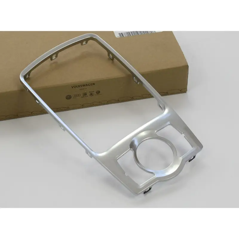 Original Audi A6 (C6 4F) Alu Halterahmen Schaltknauf Blende Mittelkonsole 4F0864260A Sichere Zahlung