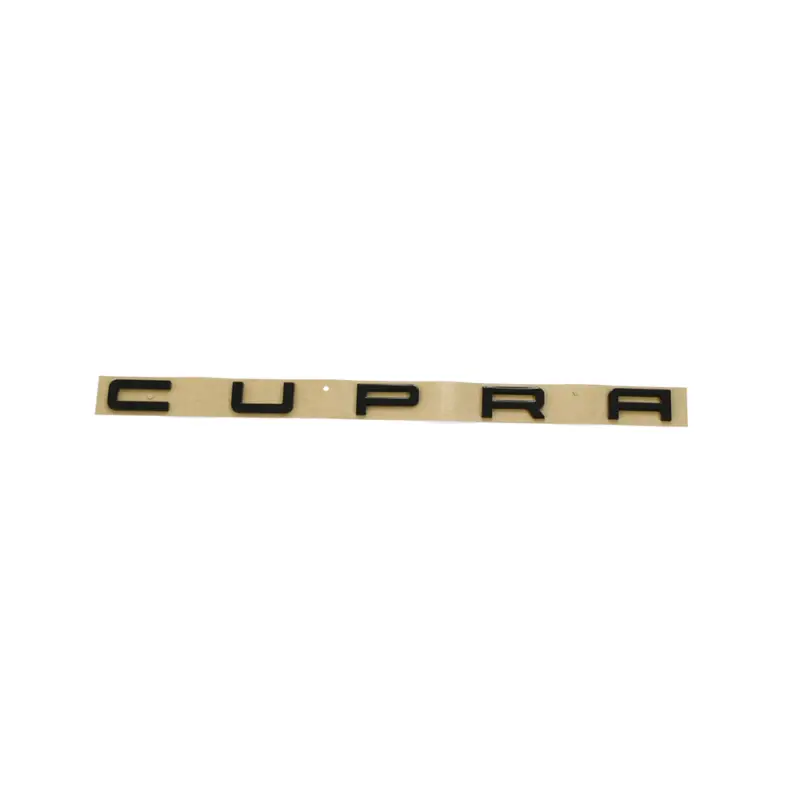 Original Seat CUPRA Ateca Schriftzug hinten Heckklappe Tuning Emblem brillantschwarz Knallerangebot