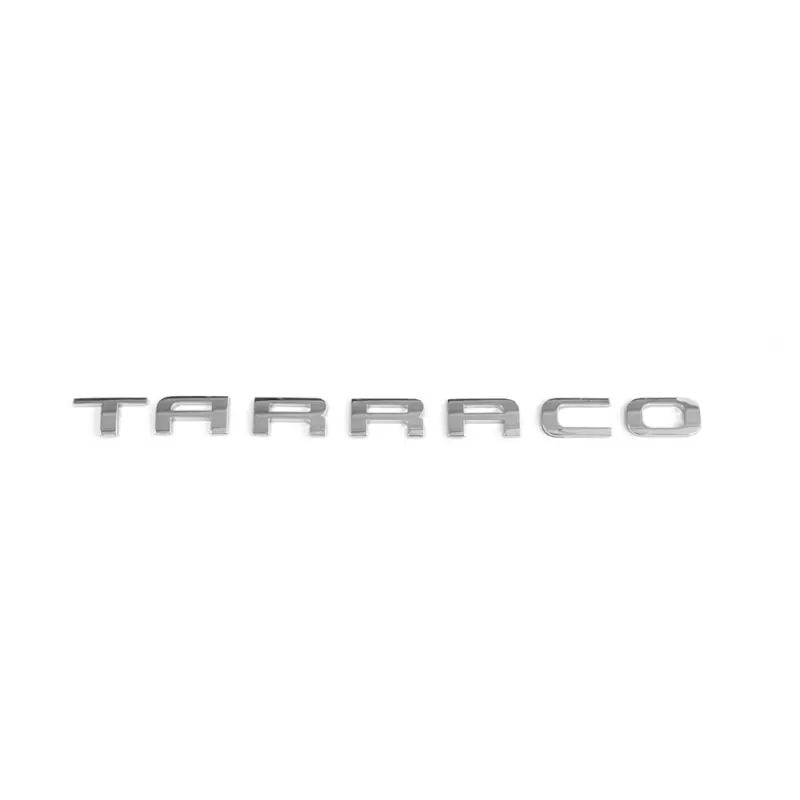 Original Seat Tarraco Schriftzug hinten Heckklappe Emblem Logo Zeichen chrom Neue Ware