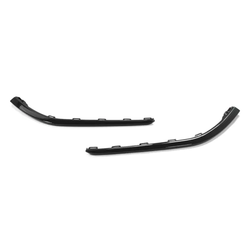 Original VW Touran II (5T) Spoiler Set vorn unten Tuning Stoßfänger Lippe schwarz hochglänzend Preisknaller
