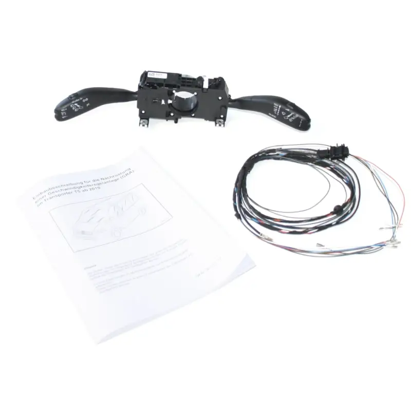 Tempomat Schalter Original VW T5 TDI GRA Bus Multivan Caravelle Nachrüstsatz 7E0998527E Markenware