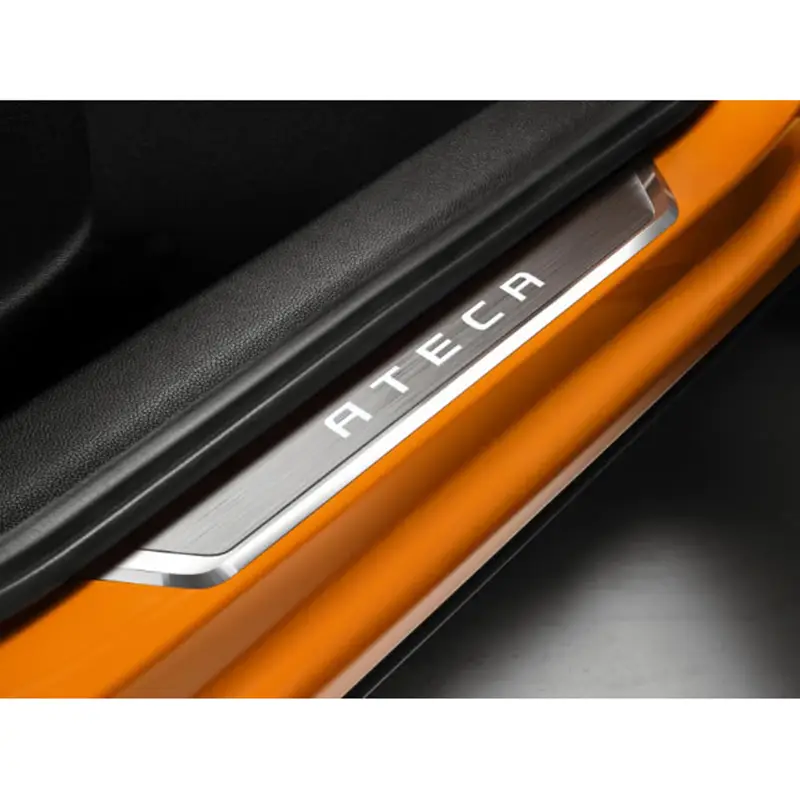 Abverkauf Original Seat Ateca Einstiegsleisten Inox vorn Design Edelstahl Leisten Dekor