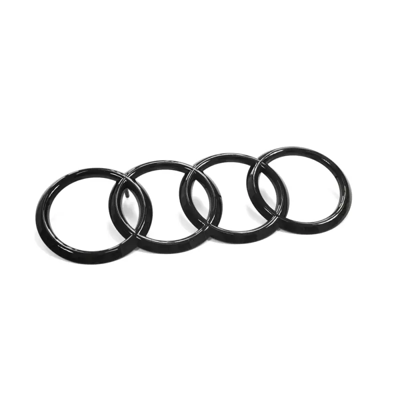 Original Audi R8 (4S) Spider Black Edition Audi Emblem Zeichen Ringe schwarz Meistverkauft