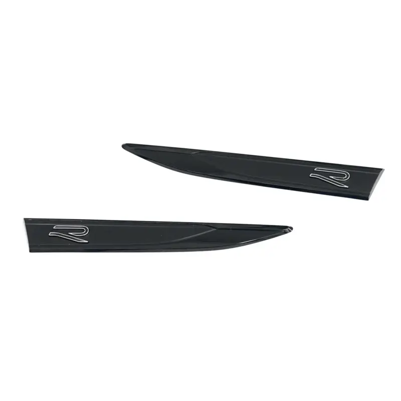 Original VW Polo 6 (2G) R-Line Plakette Set seitlich Kotflügel Emblem Tuning Logo schwarz Saisonangebot