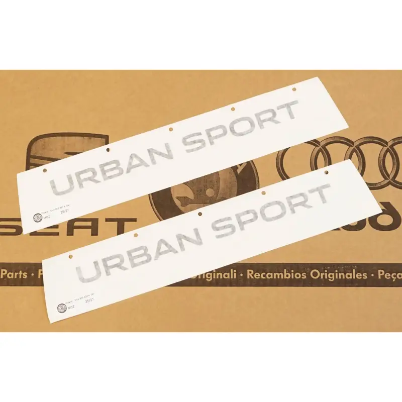 Rabatt Original VW Tiguan Folienschriftzug Urban Sport Tür Dekor Schriftzug Folie schwarz