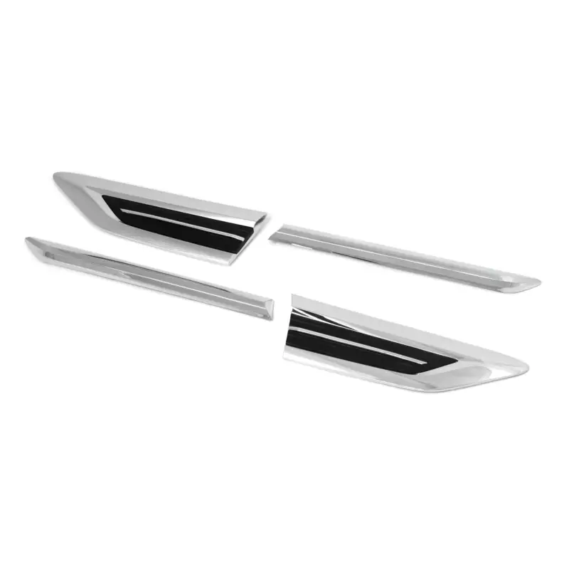 Markenprodukt VW Tiguan II MQB Design Plaketten Set Original Emblem alu Kotflügel links+rechts