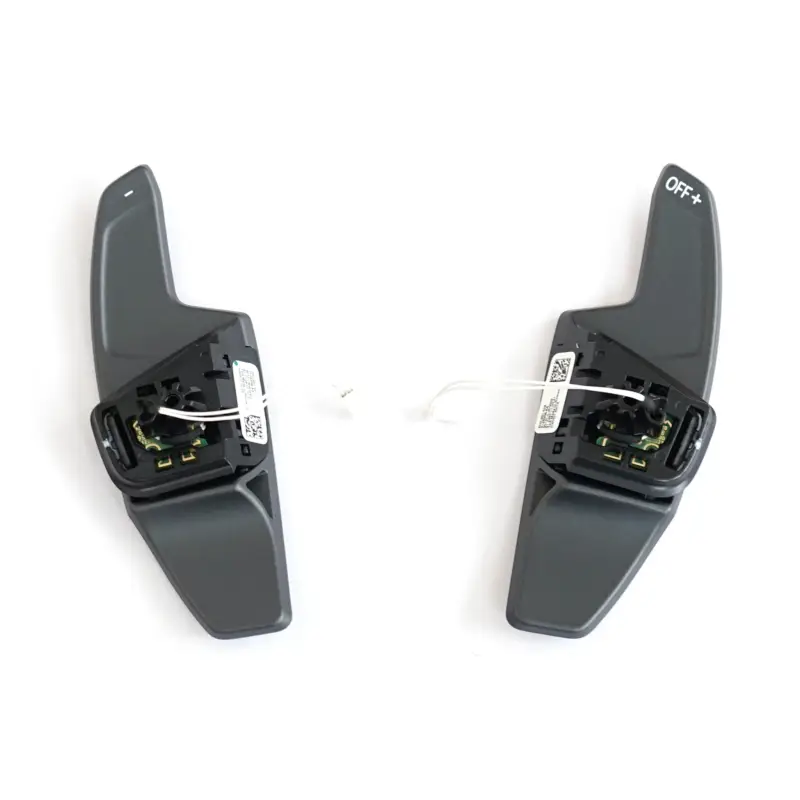Heißes Angebot Original VW Tiptronic Drucktaster Set Schaltwippen Sport Lenkrad Tasten dark-anodized-matt