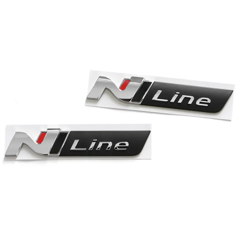 Original Hyundai i30 N-Line Plaketten Kotflügel seitlich Tuning Sport Emblem Sonderangebot