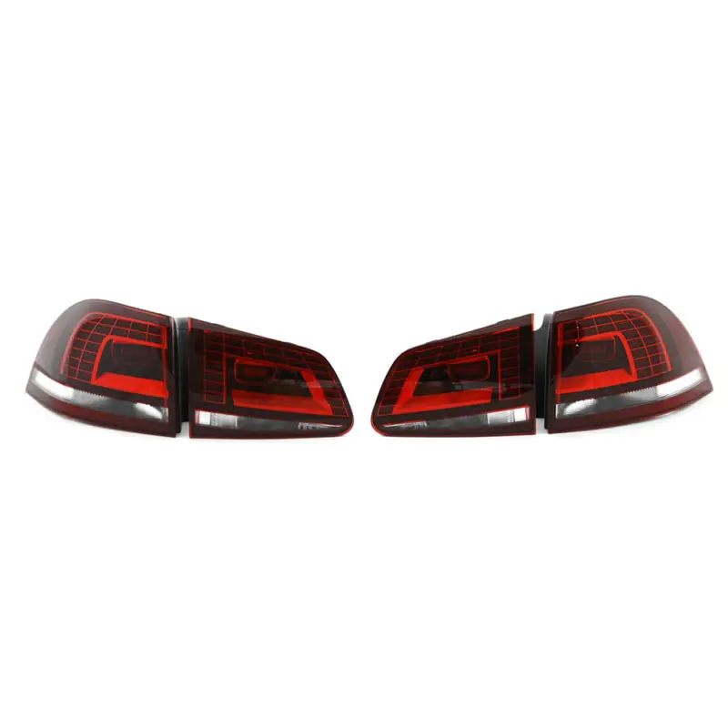 Neue Ware Original VW Touareg (7P) abgedunkelte LED Schlussleuchten Tuning R-Line Rückleuchten
