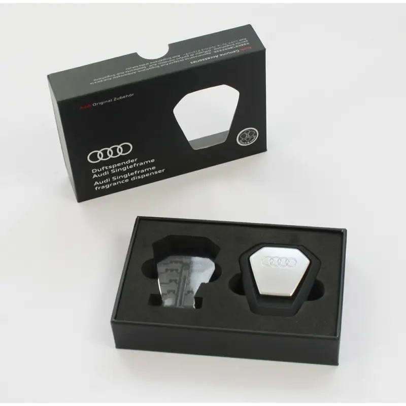 Letzte Chance Original Audi Duftspender Audi Singleframe schwarz orientalisch Duftstick