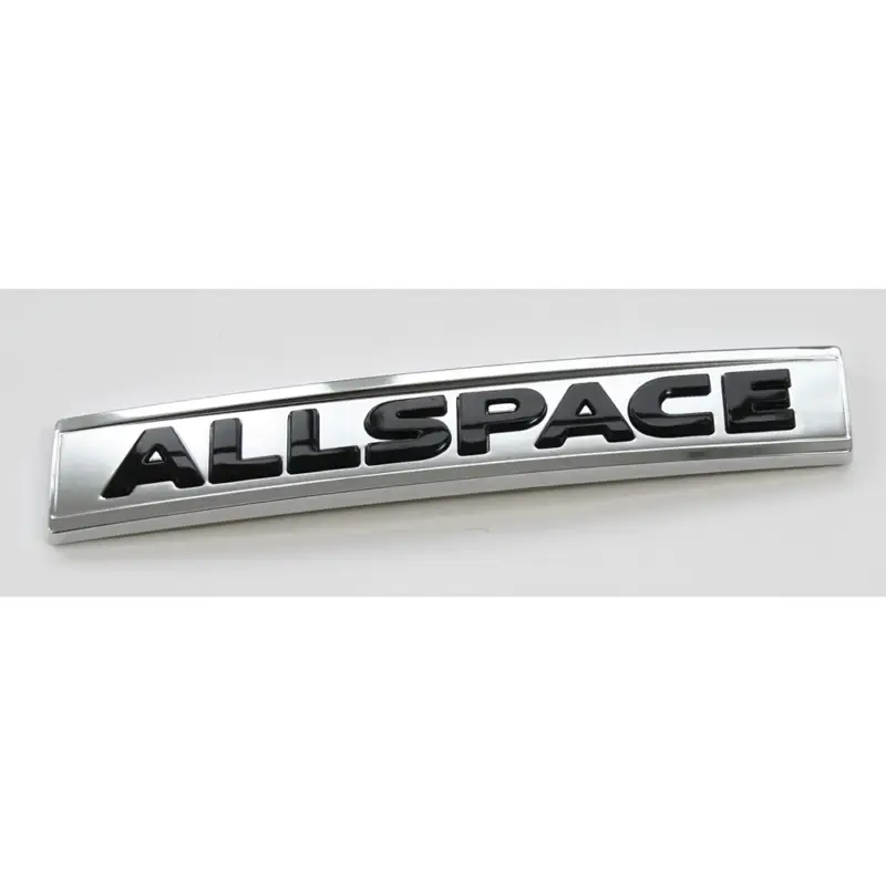 Original VW Tiguan Allspace Schriftzug hinten Heckklappe Emblem alu schwarz Heißes Angebot