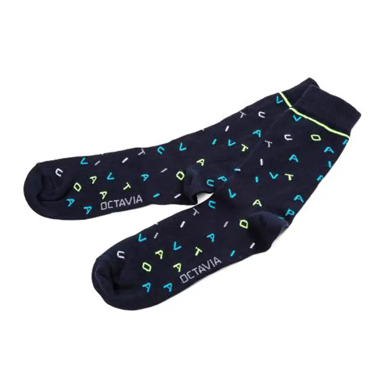 Wochenendangebot Original Skoda Baumwollsocken OCTAVIA 39-42 Socken Strümpfe Allover-Print Unisex