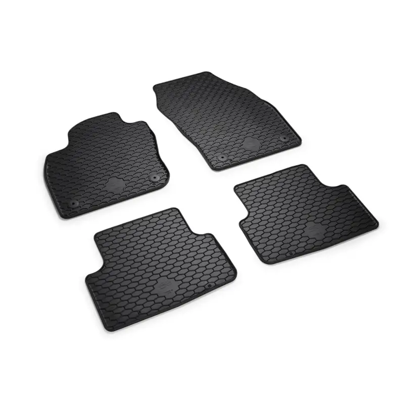 Meistverkauft Original VW T-Cross Gummi Fußmatten 4x Allwettermatten Plus Gummimatten 2GM061550041