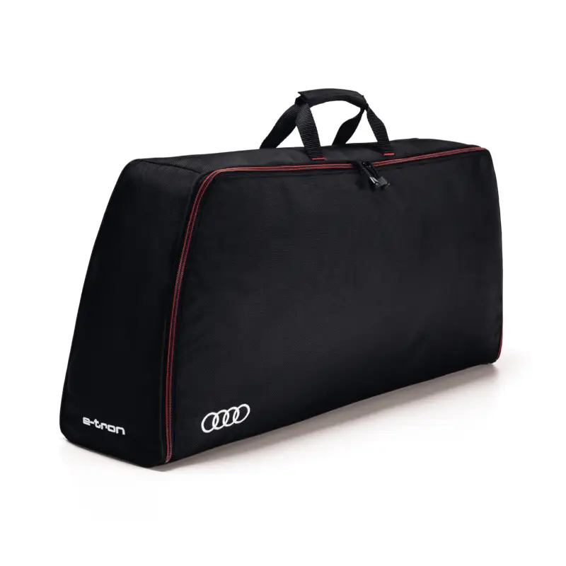 Sofort Bestellen Original Audi Aufbewahrungstasche Ringe Logo e-tron Kabeltasche schwarz 4KE071073