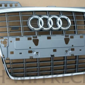 Markenware Original Audi A4 8E B7 S-Line Kühlergrill RS4 chrom glänzend Platiniumgrau