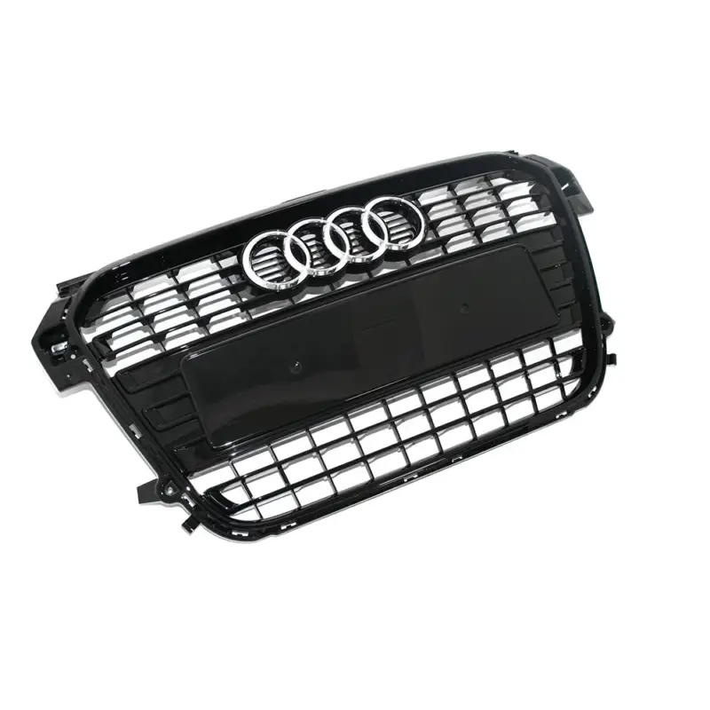 Schnäppchen Kühlergrill Original Audi A1 8X schwarz glänzend Tuning Grill Aufnahmen Frontgrill Klavierlack
