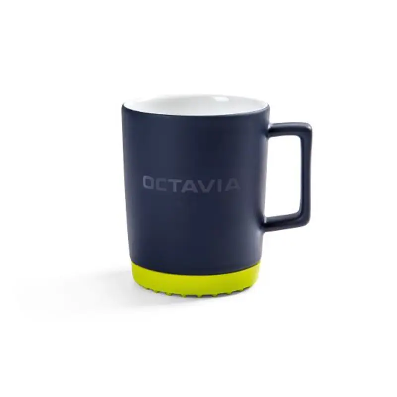 Versand Am Gleichen Tag Original Skoda OCTAVIA Porzellanbecher Kaffeetasse Silikonuntersetzer Kaffeetasse Accessoires