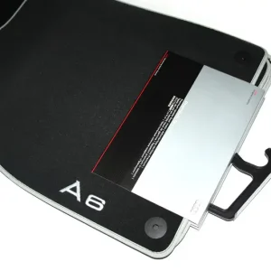 Super-Preis Textil-Fußmatten Premium Original Audi A6 S6 4G 4er-Set vorn + hinten Velours S-line